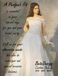 Bridal Alterations by Betz Design