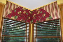Window Treatment and Dinning Room